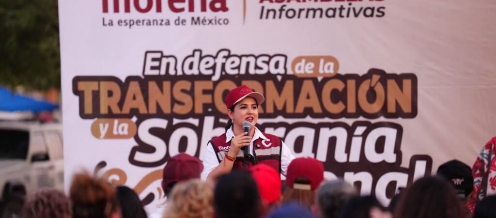 Célida López llama a fortalecer la transformación en Sonora durante gira por Caborca