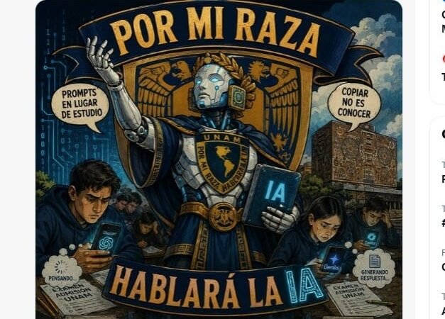 ‘Por mi raza hablará la IA’: Los mejores memes que dejó el problemón del examen en línea de la UNAM