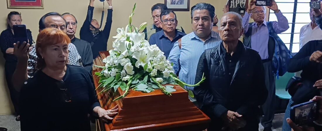 ‘Sé del peligro y no me da miedo’: Así despidieron al periodista Alejandro Leyva en Oaxaca